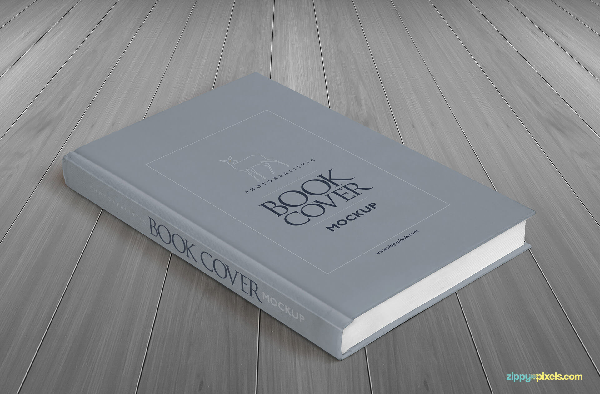 14 Realistic Hardcover Book Mockups ZippyPixels