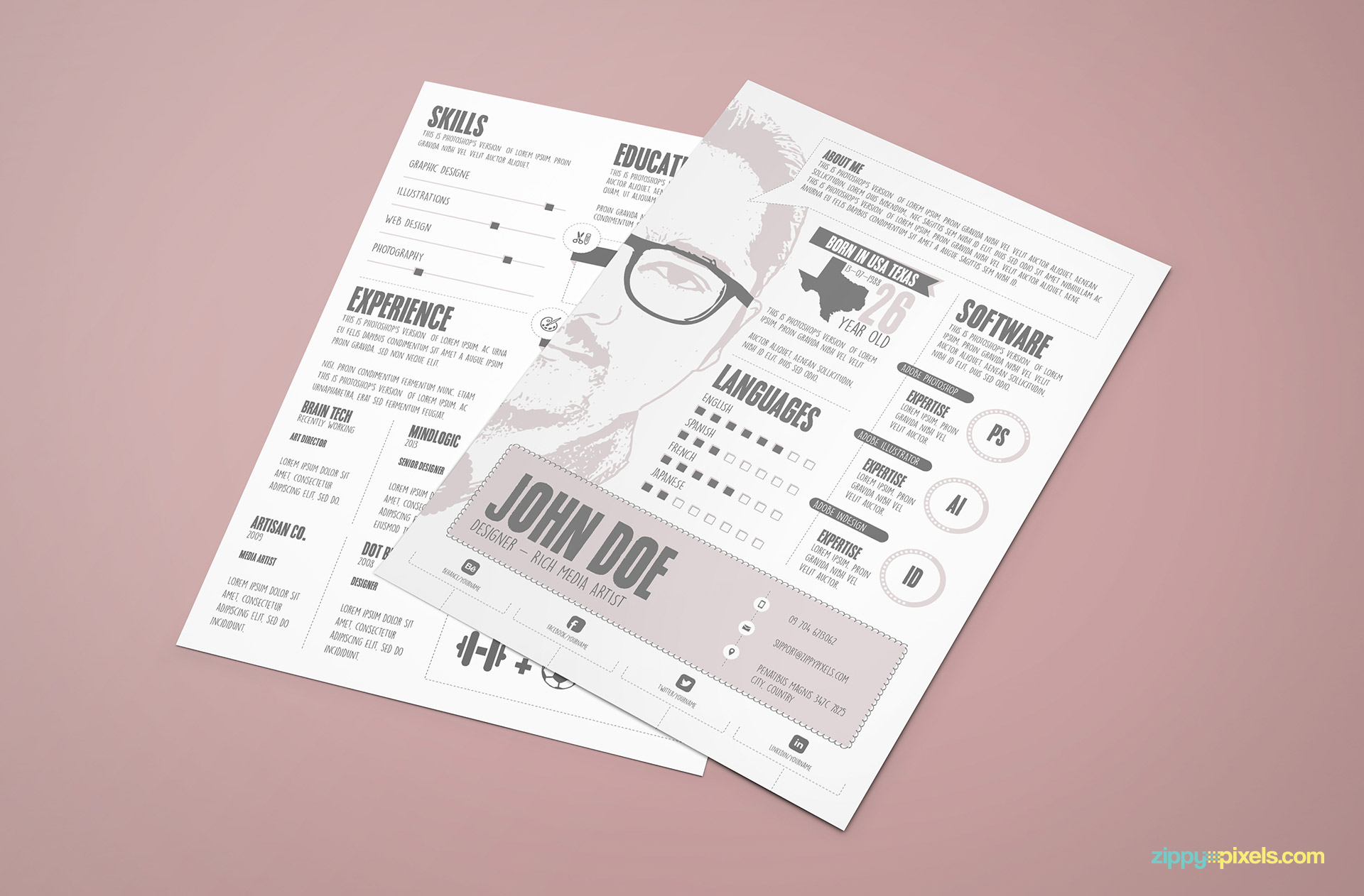 Cover letter designs templates