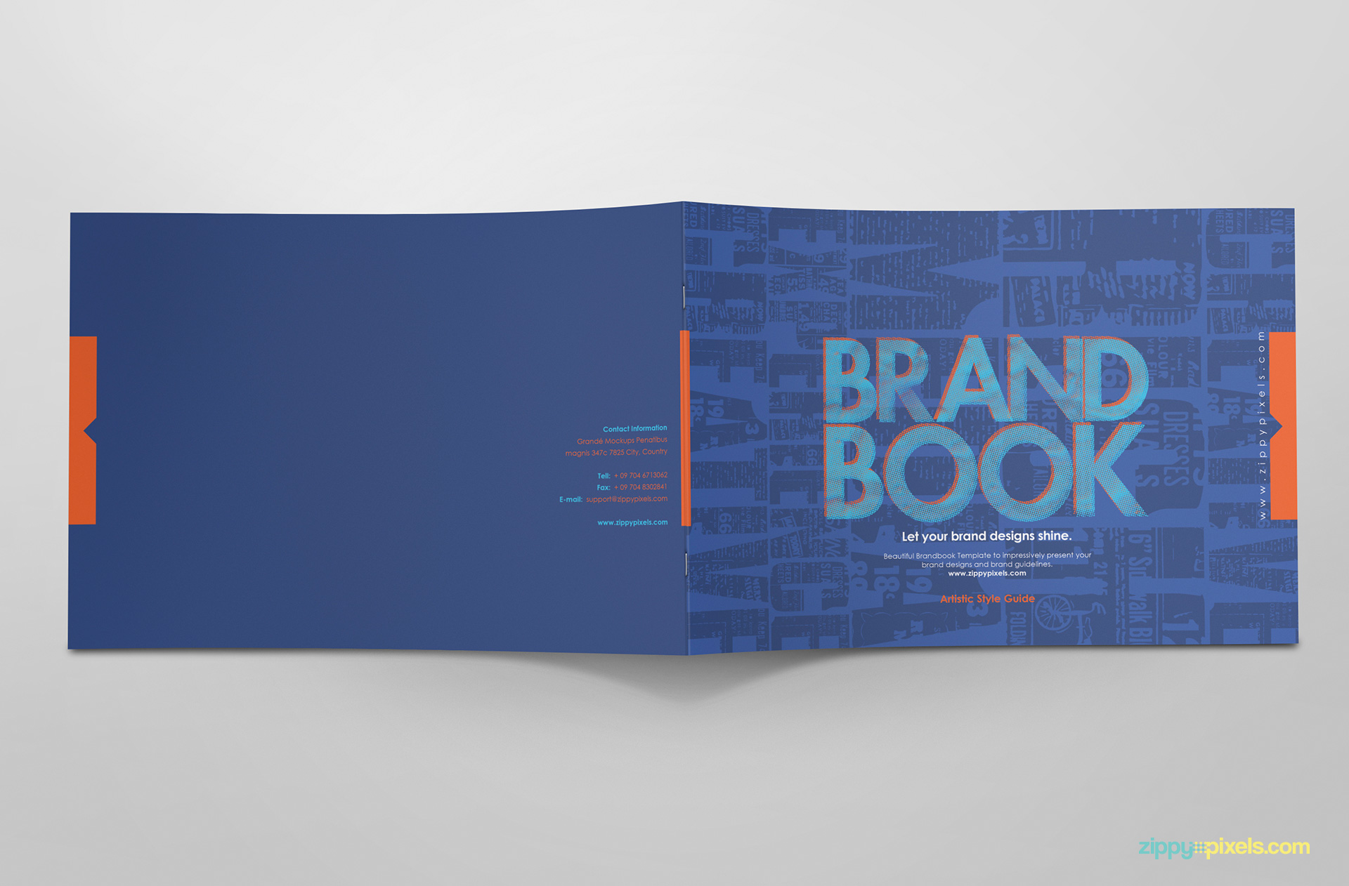 Brand Guidelines Template Psd Free Download PRINTABLE TEMPLATES