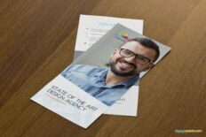 Stacked Flyer Mockup – Realistic Promotional Design