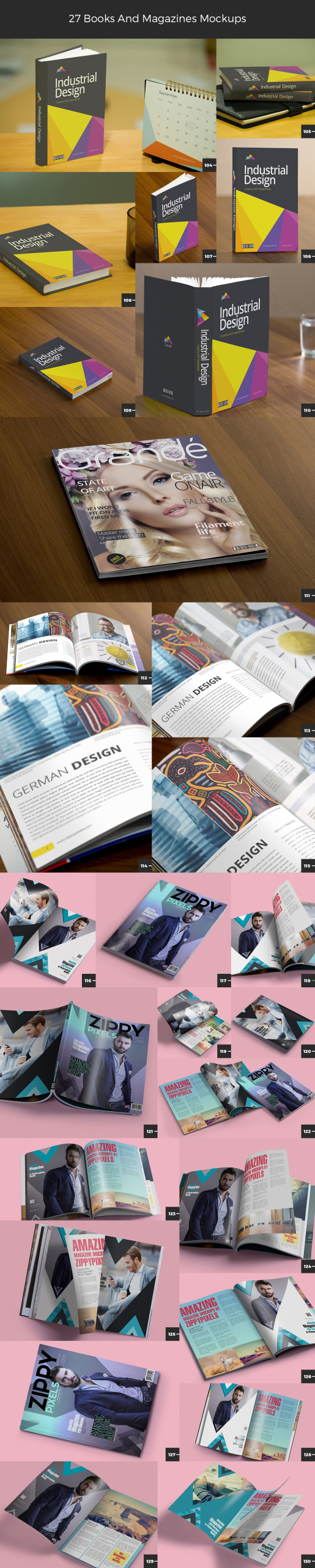 books-magazine-mockups