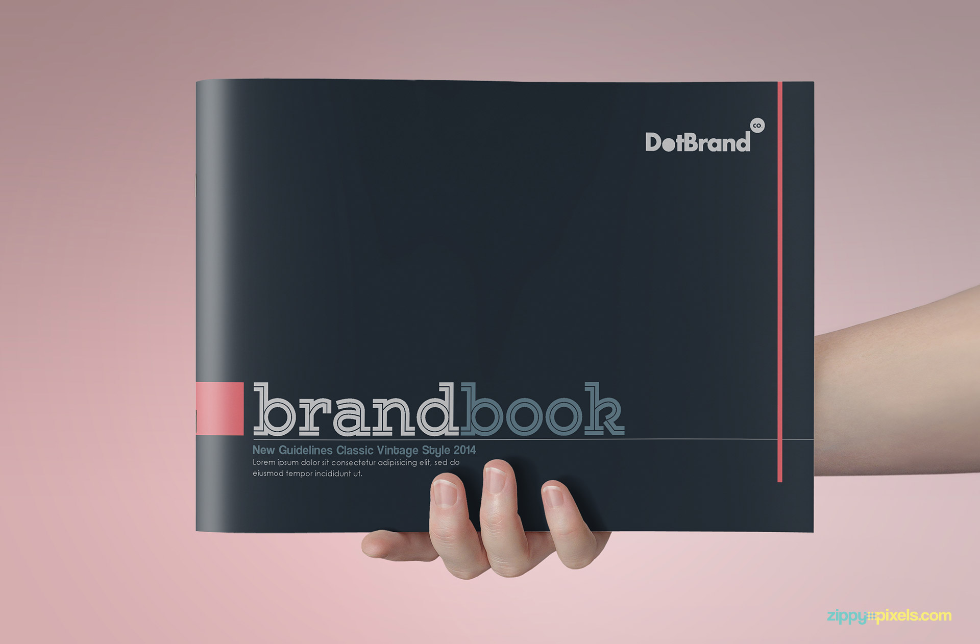 BrandBook - Classic Branding Guidelines Template | ZippyPixels