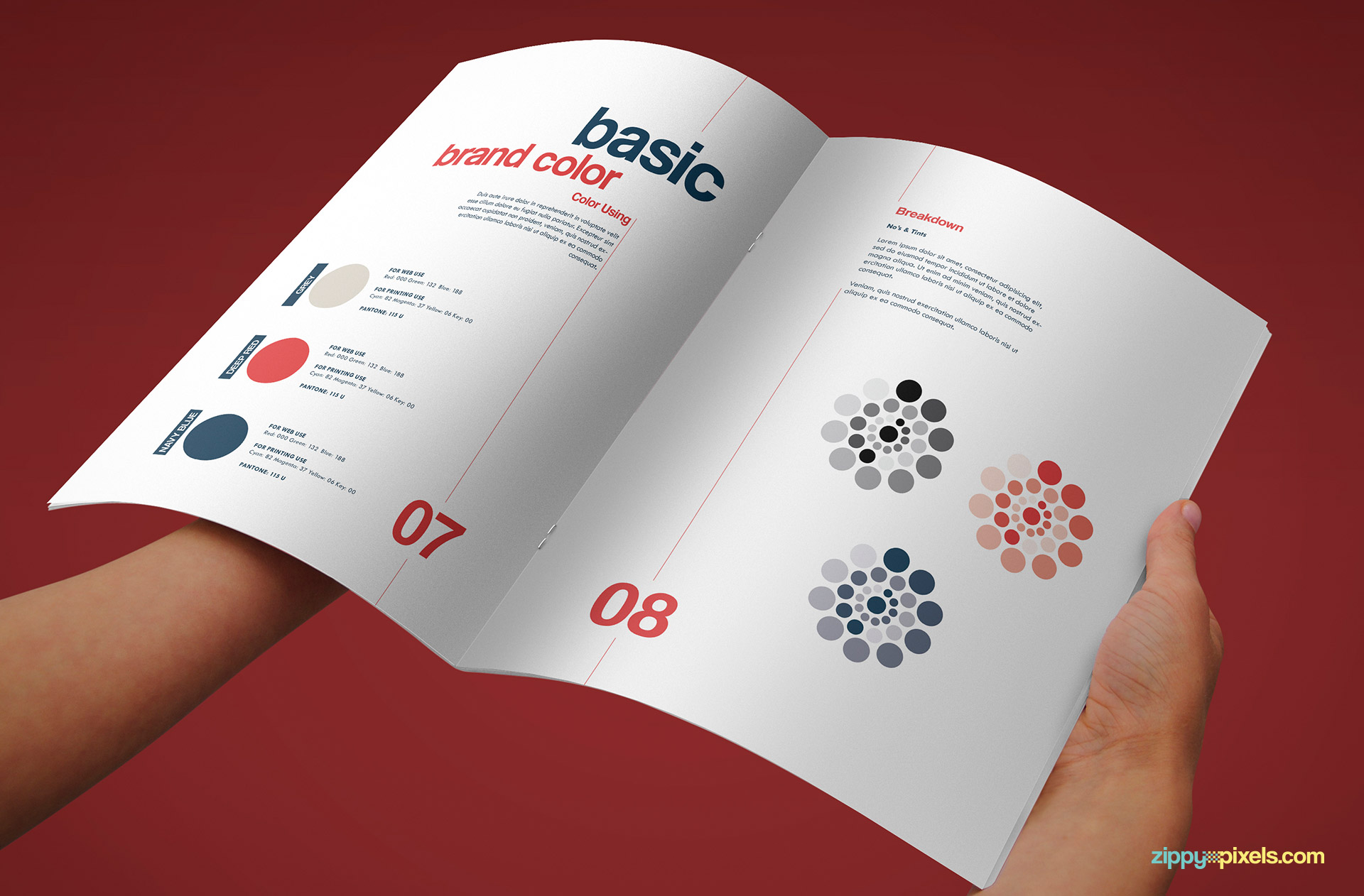 The Artistic – Brand Guidelines Template