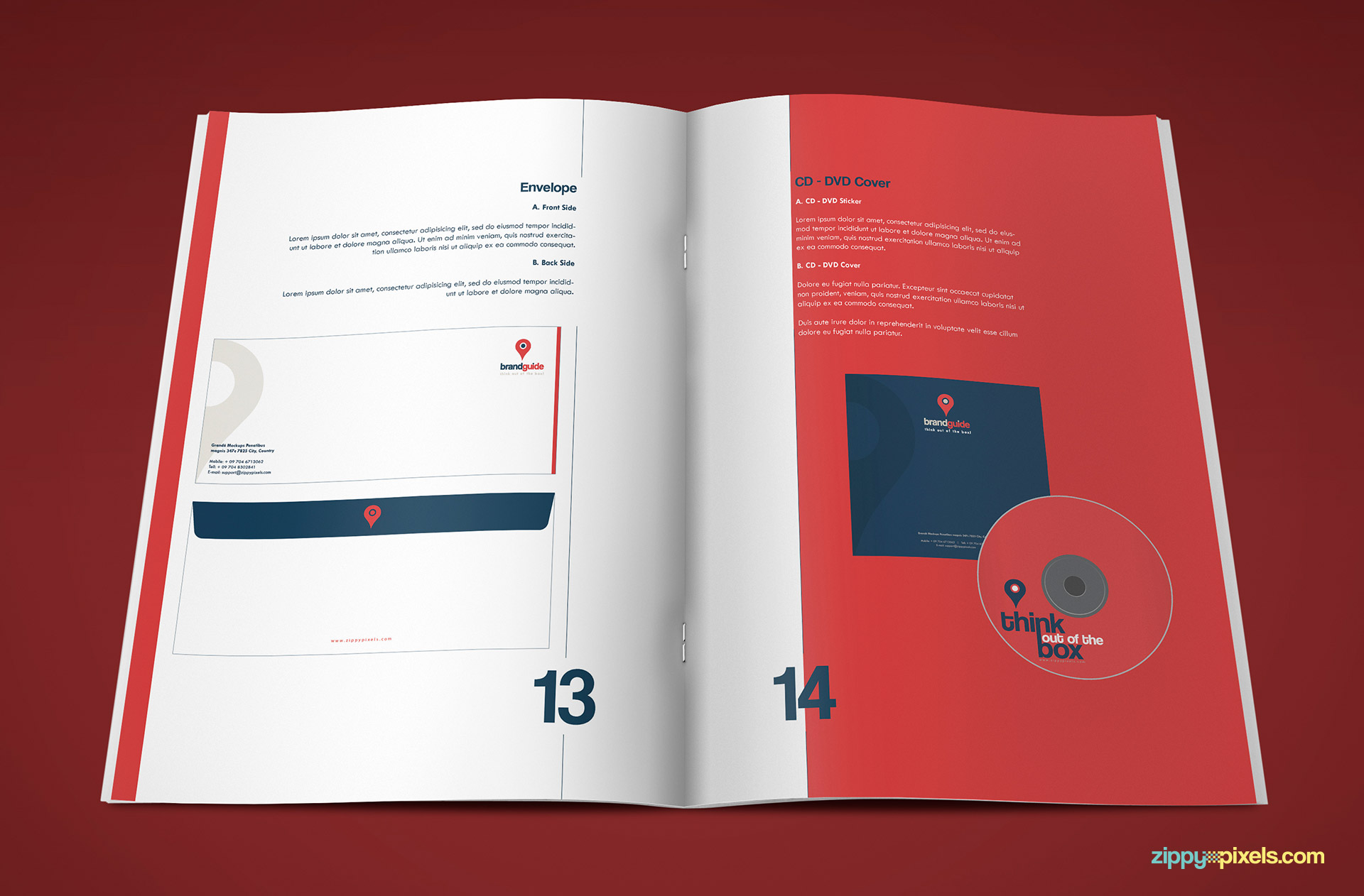 The Artistic – Brand Guidelines Template