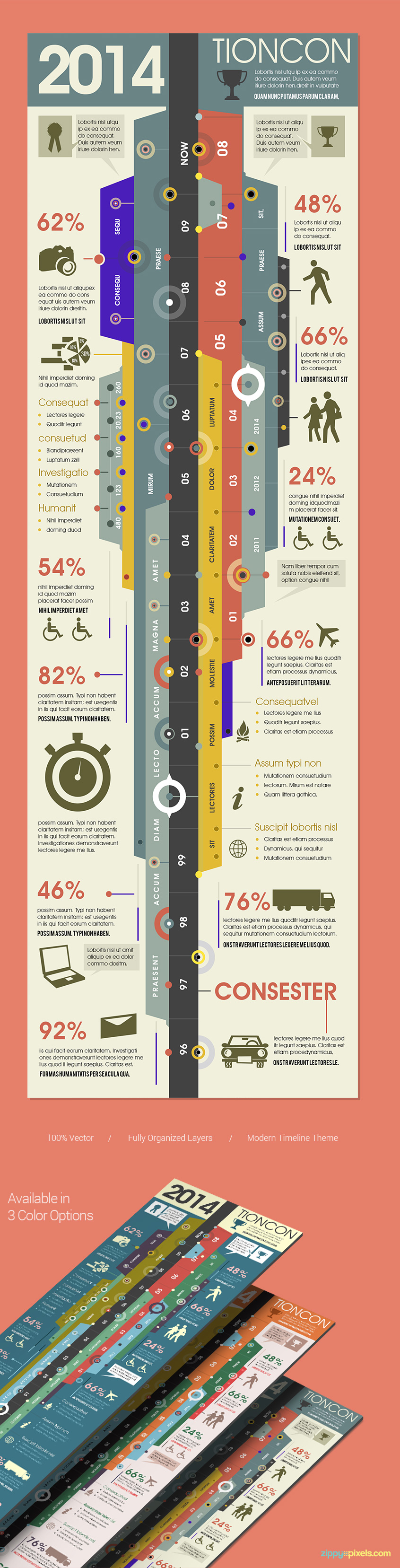 infographic timeline