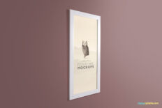 advertising frame mockup