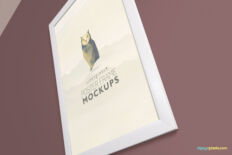 advertising frame mockup