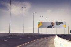 Highway Billboard Mockup – Roadside Advertising