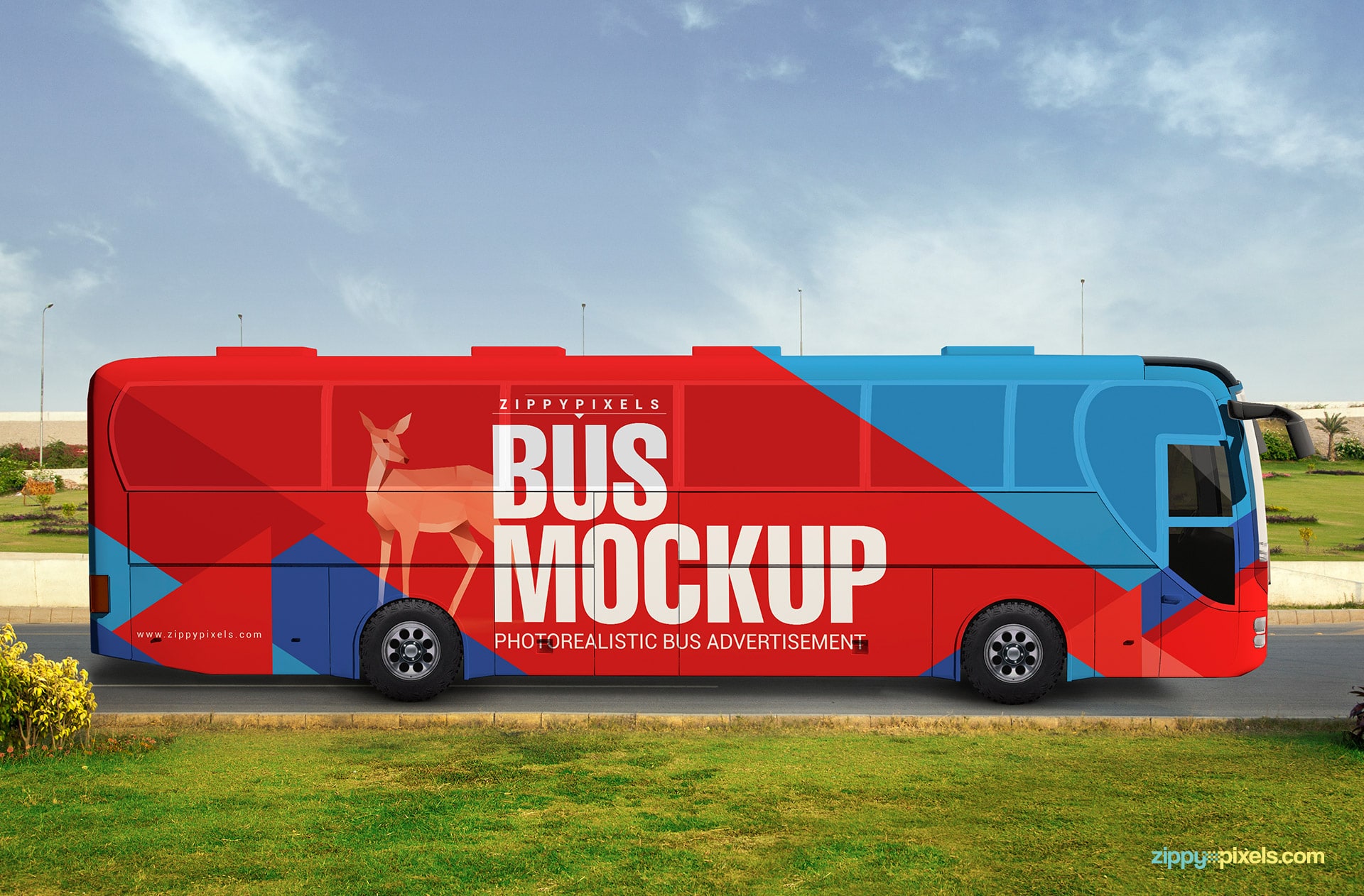 01 Advertising bus mockup psd 824x542