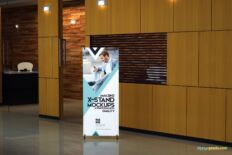 Luxury Reception X-Stand Banner Mockup