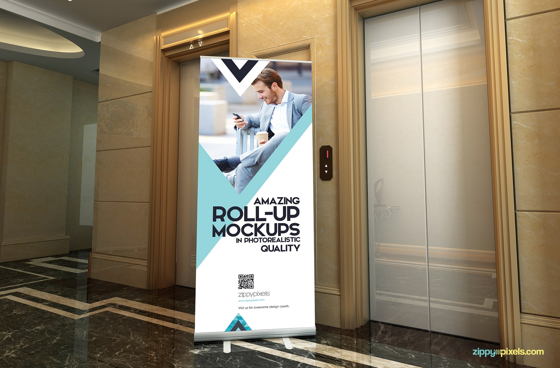 Download 14 Premium X-banner mockups and Roll-up Banner Mockups ...