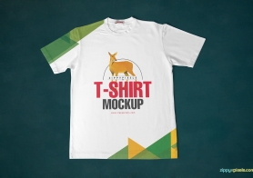 Round Neck T Shirt Mockups | Free PSD Download | ZippyPixels