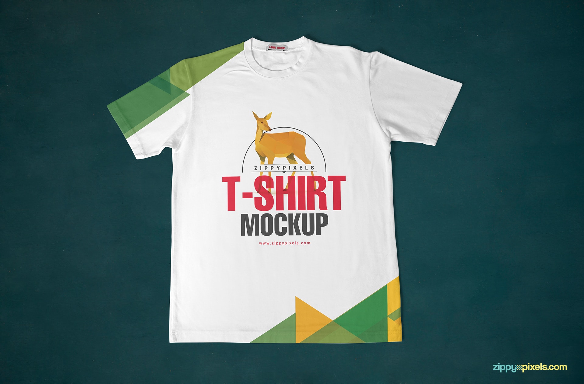 Download Round Neck T Shirt Mockups | Free PSD Download | ZippyPixels