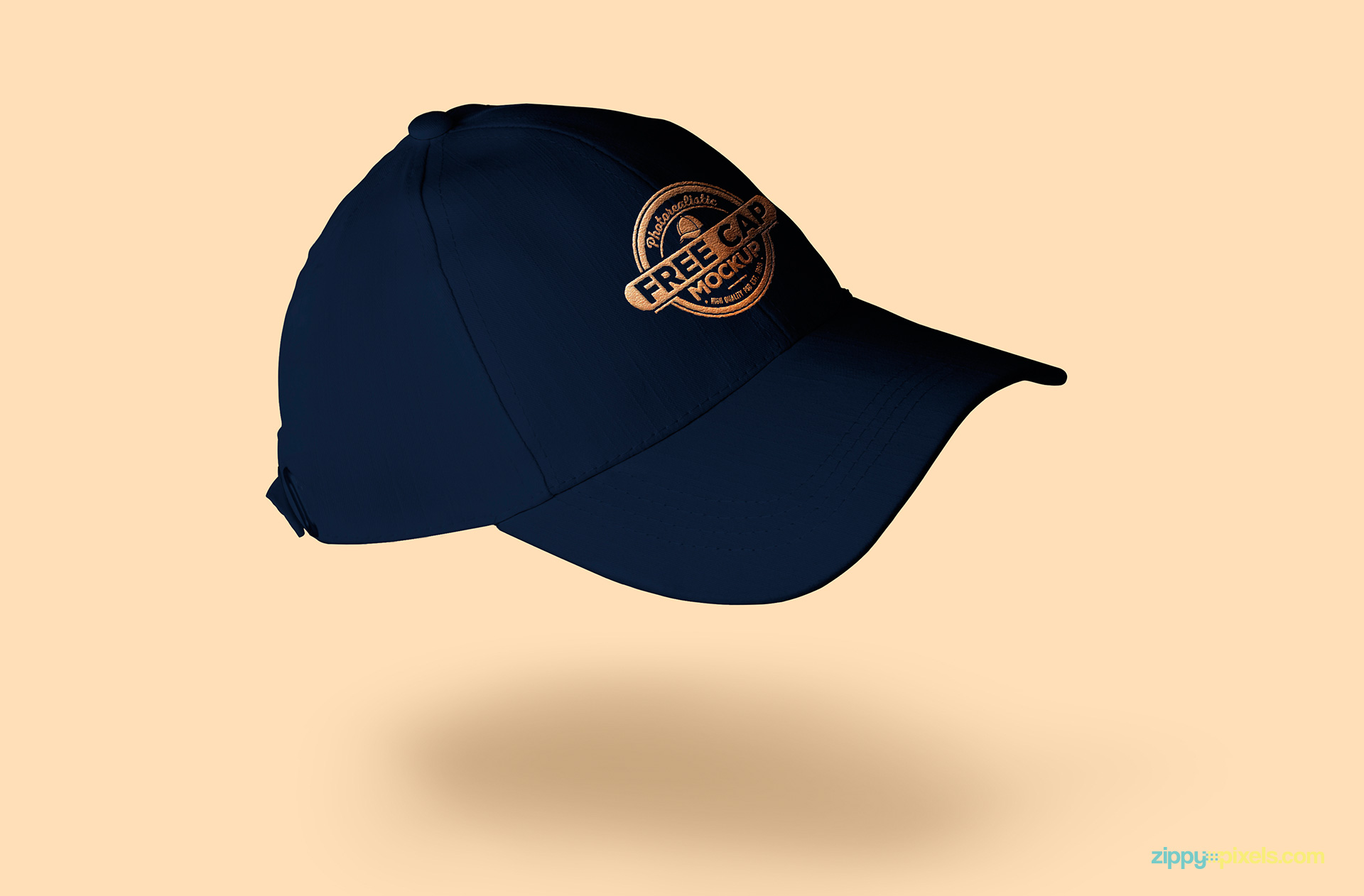 Present your designs on this awesome free baseball cap mockup.