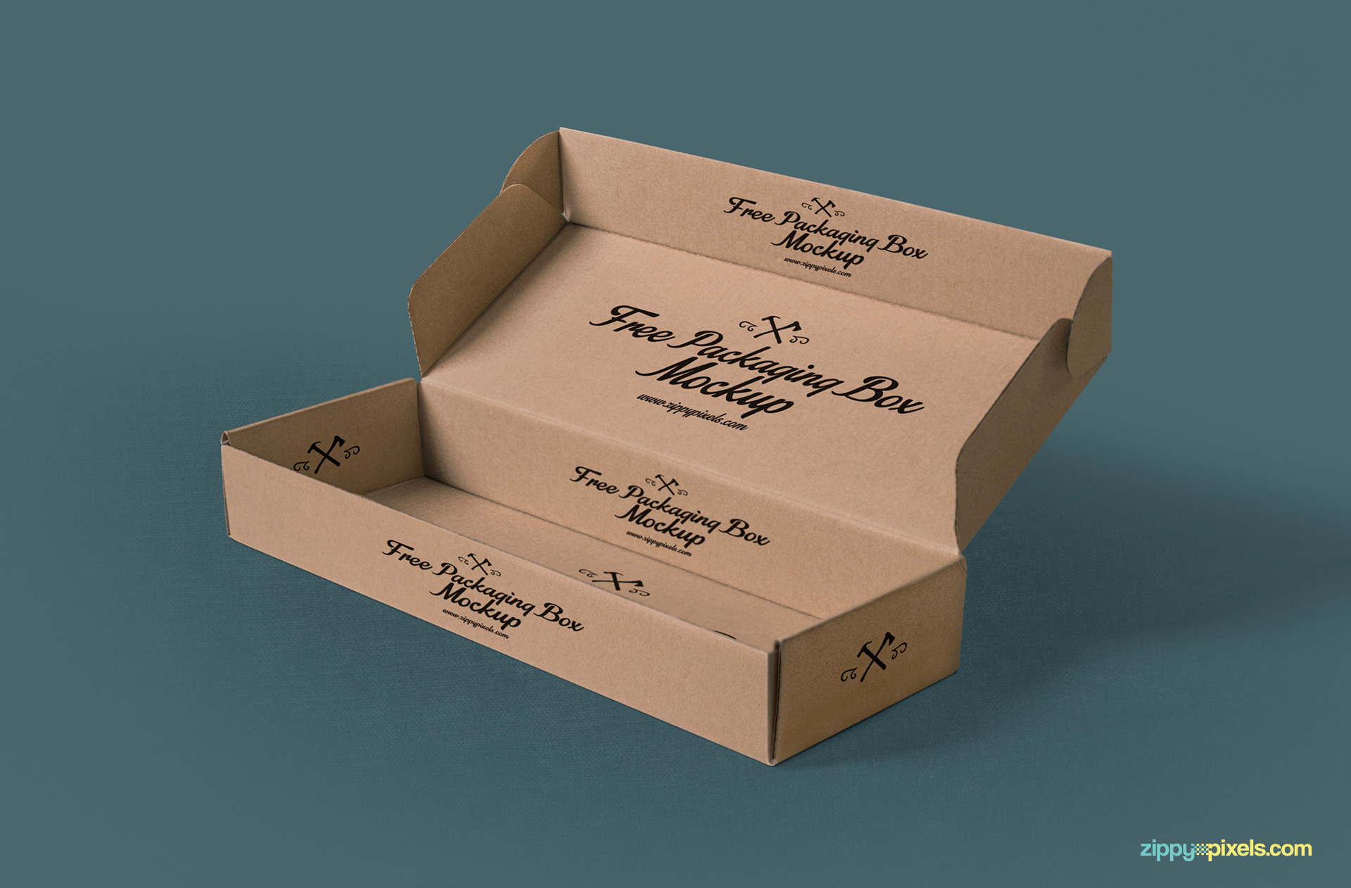 3 Free Packaging Mockups  ZippyPixels