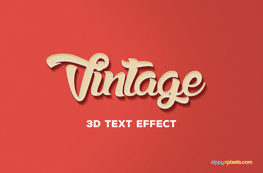 Download Free Psd 3d Text Effect Zippypixels