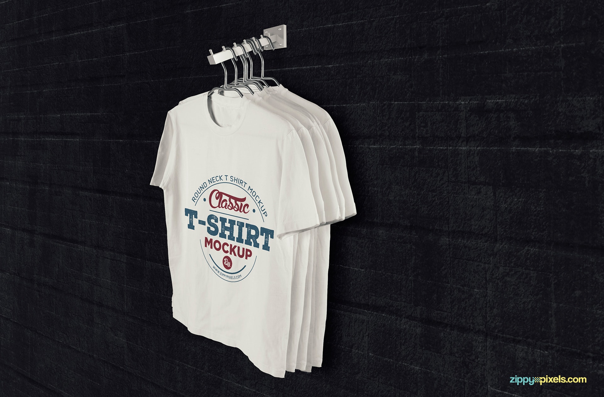 Download Amazing Free T-Shirt Mockup PSD | ZippyPixels