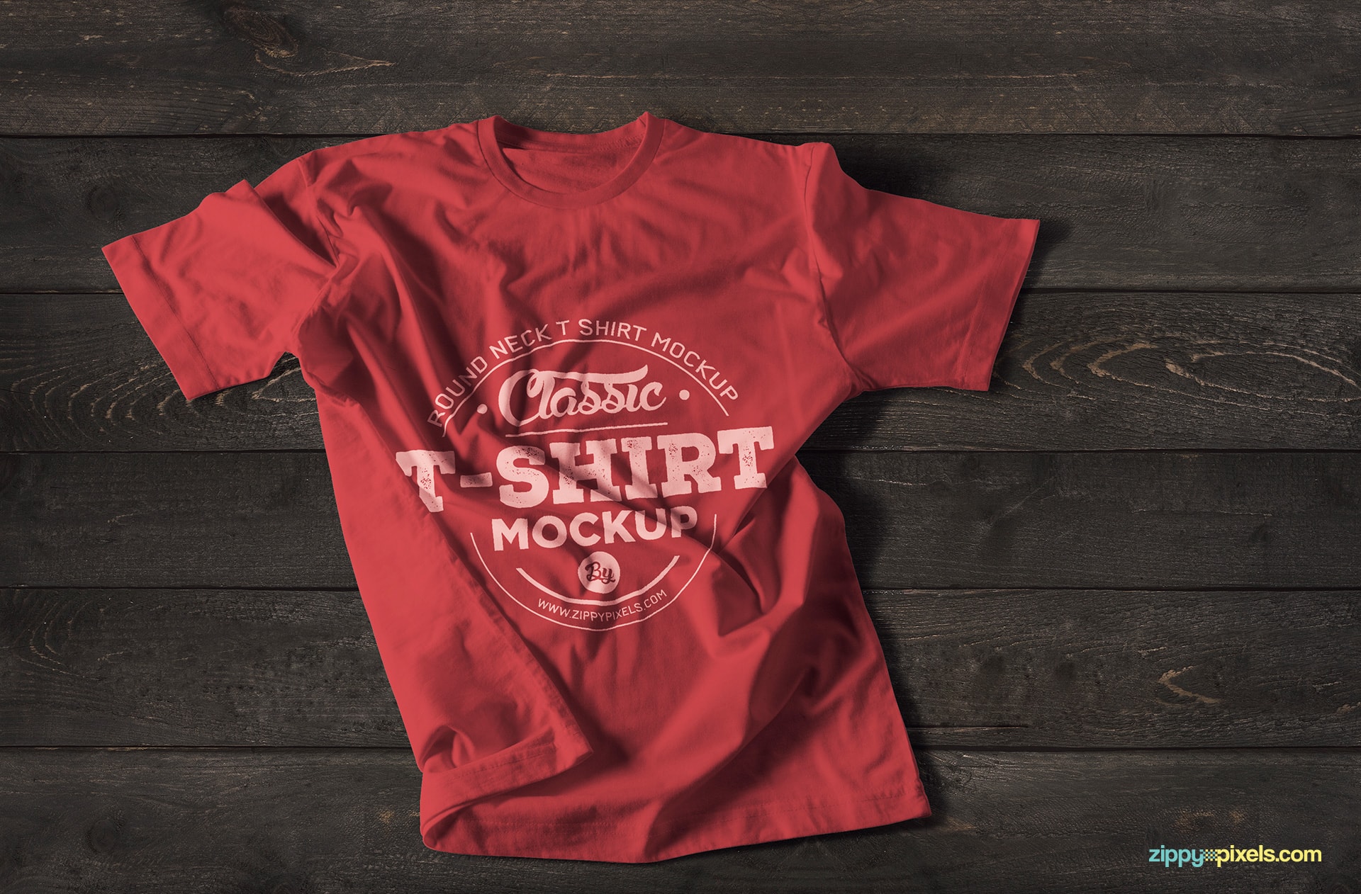 Download Amazing Free T-Shirt Mockup PSD | ZippyPixels