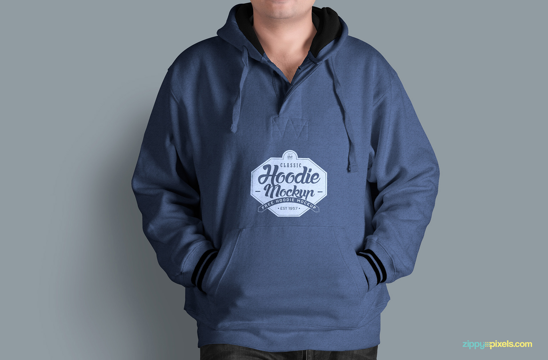 Hoodie Mockup | Free PSD Download | ZippyPixels