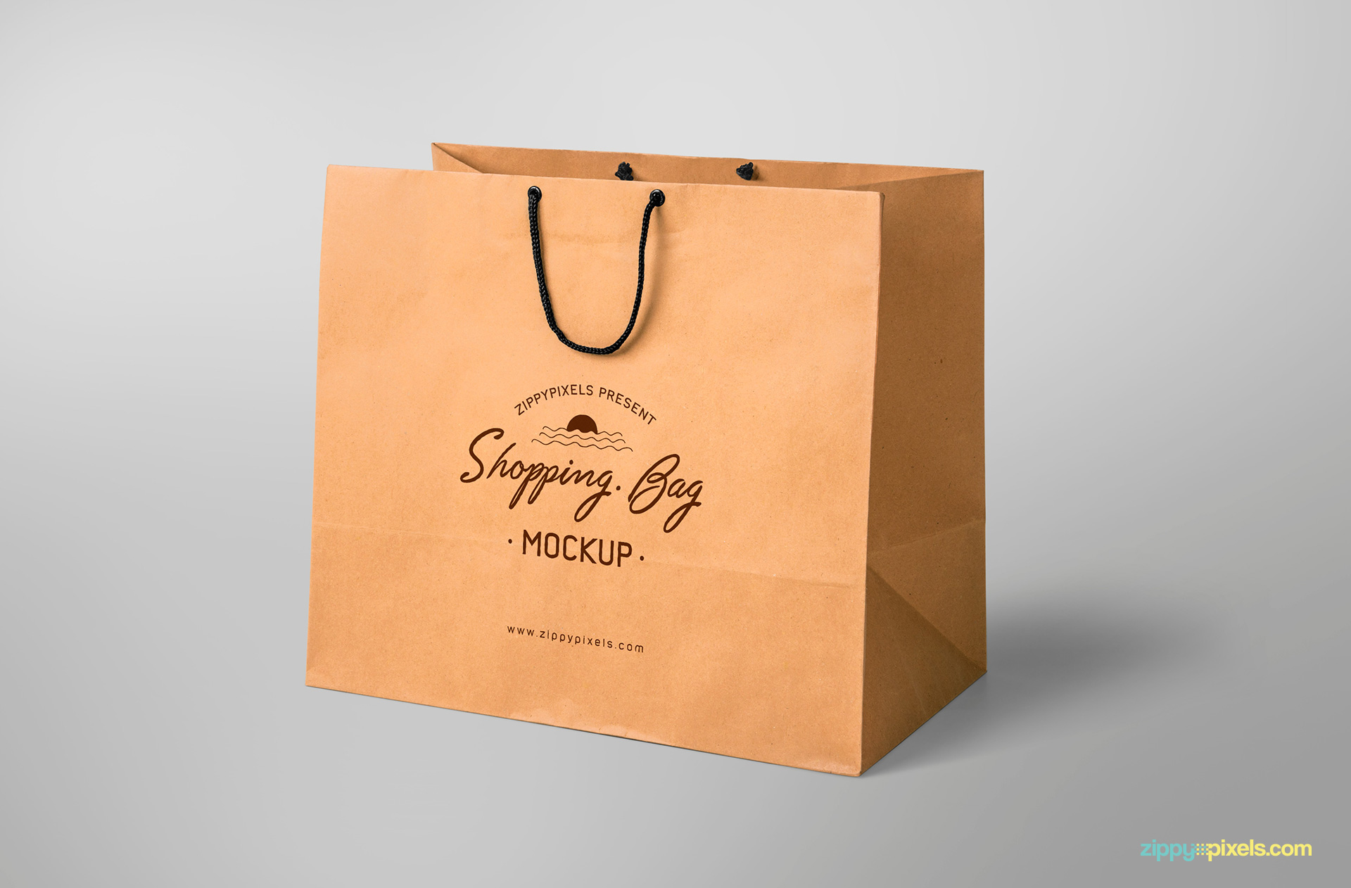 Download Free Shopping Bag Mockup Zippypixels PSD Mockup Templates