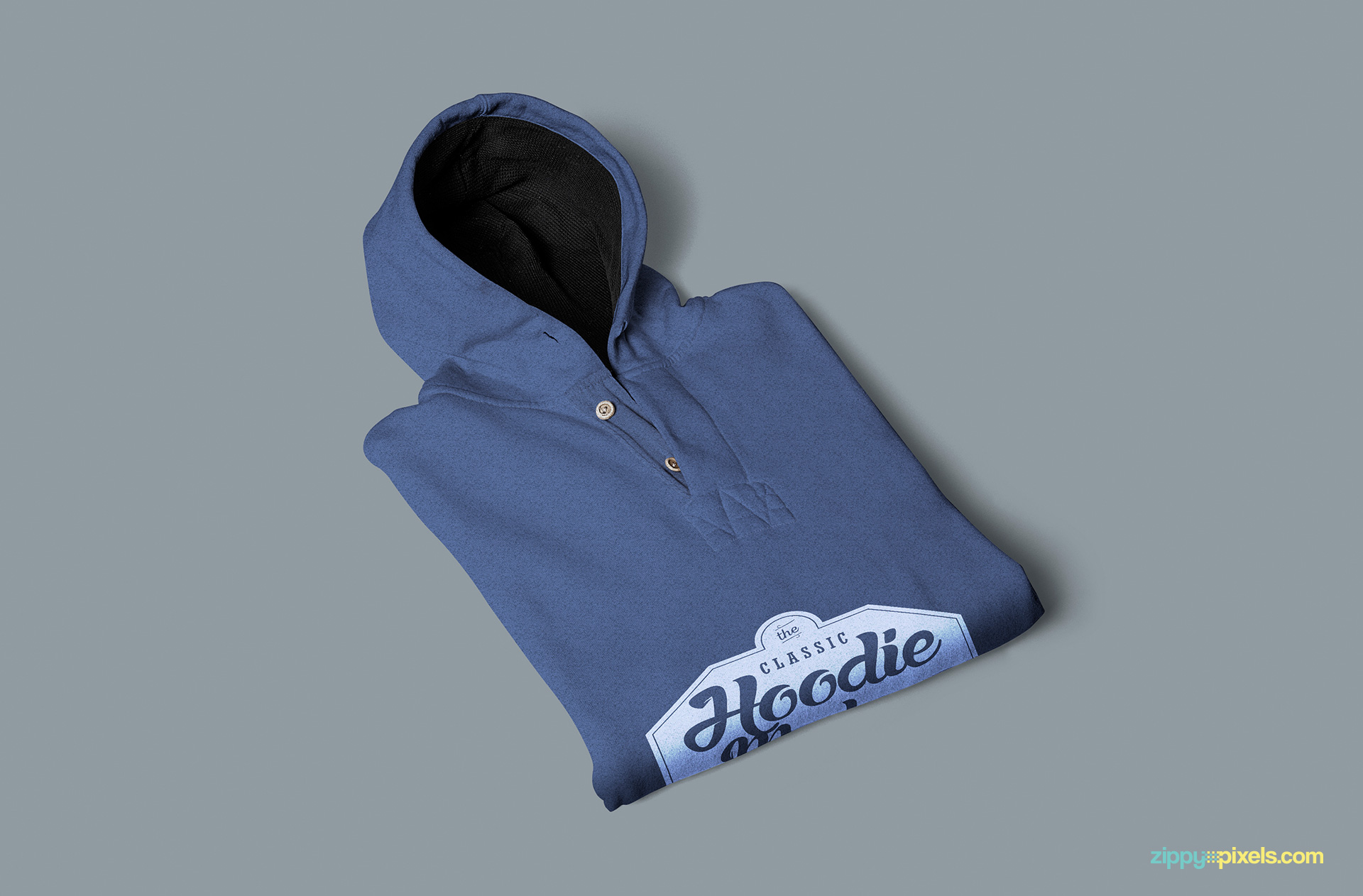 Folded sweatshirt online mockup