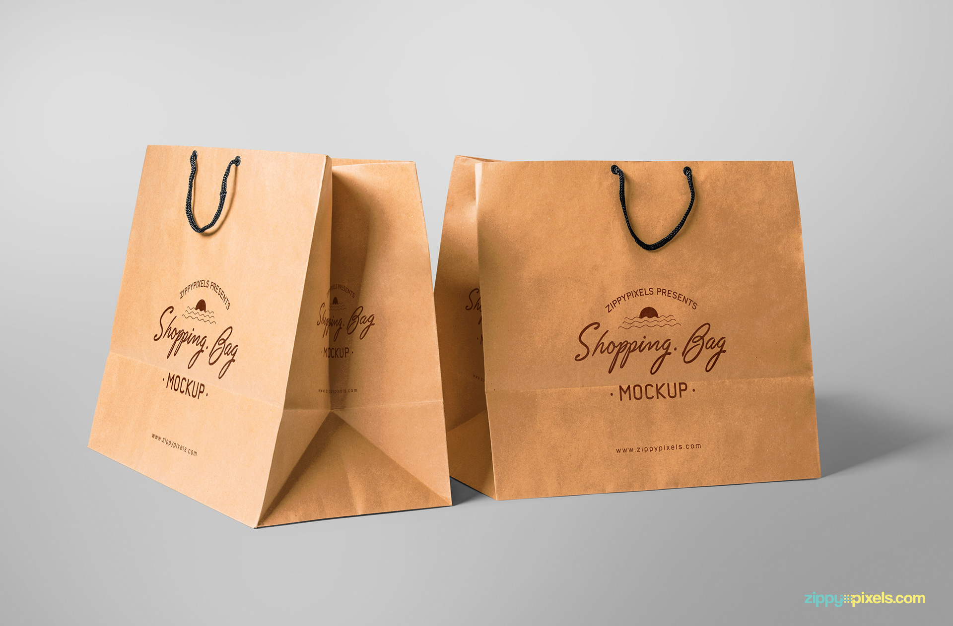 Free Shopping Bag Mockup | ZippyPixels