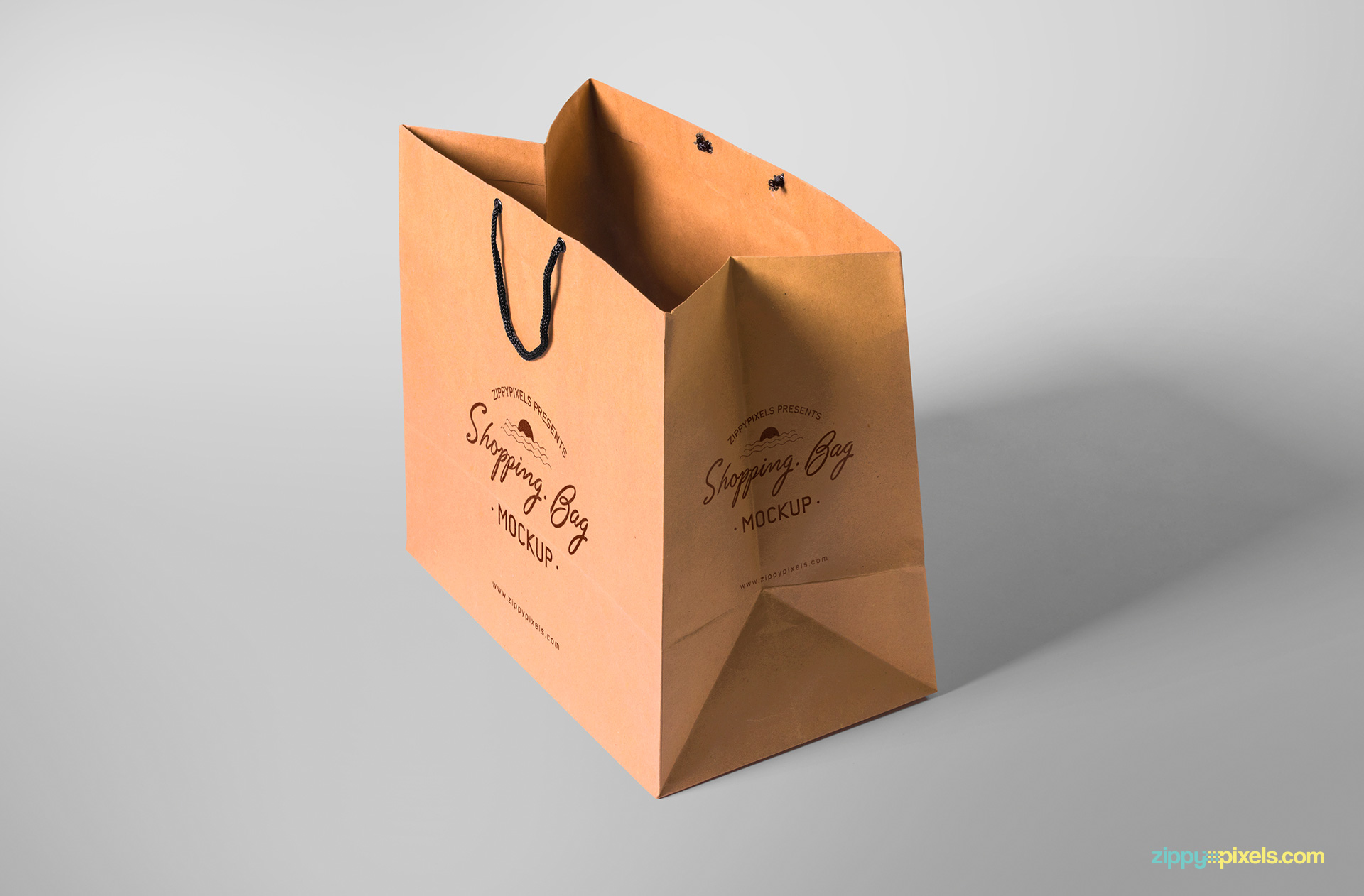 Download Free Shopping Bag Mockup Zippypixels