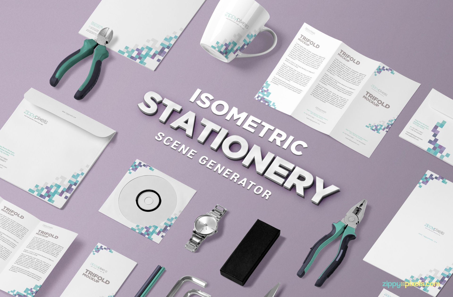 15 free PSD mockups and scene creators for designers