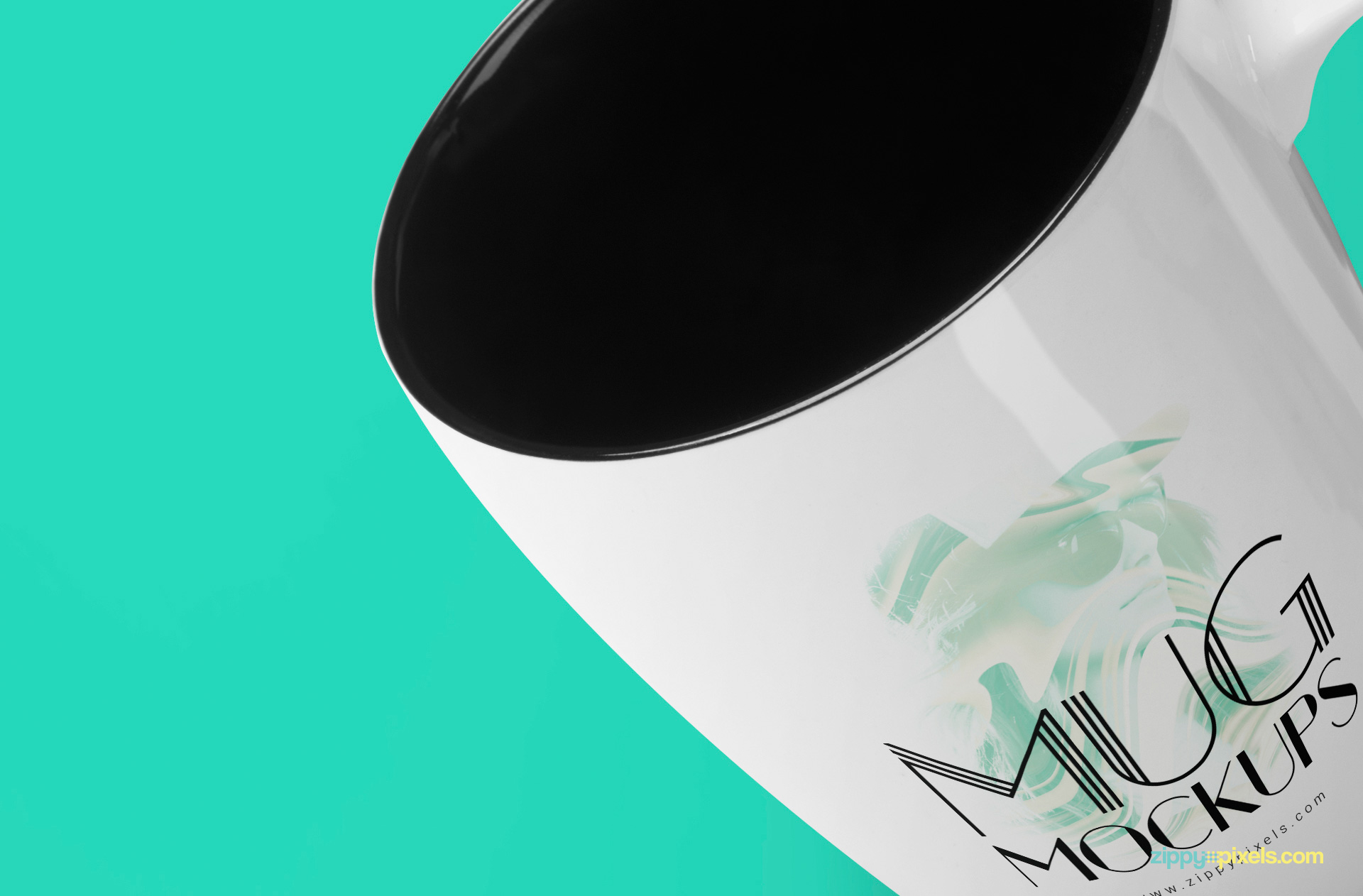 free mug mock-up psd to showcase your merchandising designs