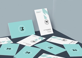 Free Magnificent Business Card Design Mockup
