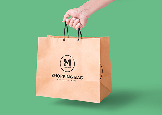 Paper Bag Mockup Vector Art, Icons, and Graphics for Free Download