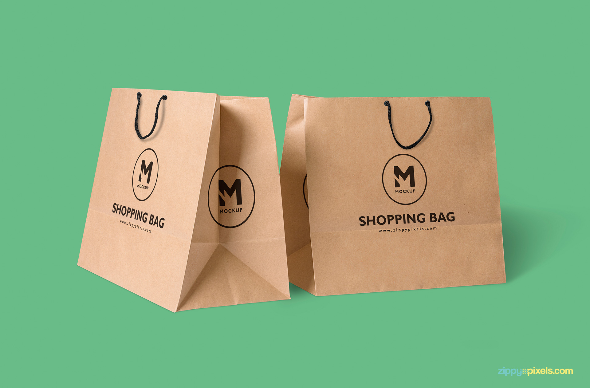 Paper Bag Mockup | Free PSD Download | ZippyPixels