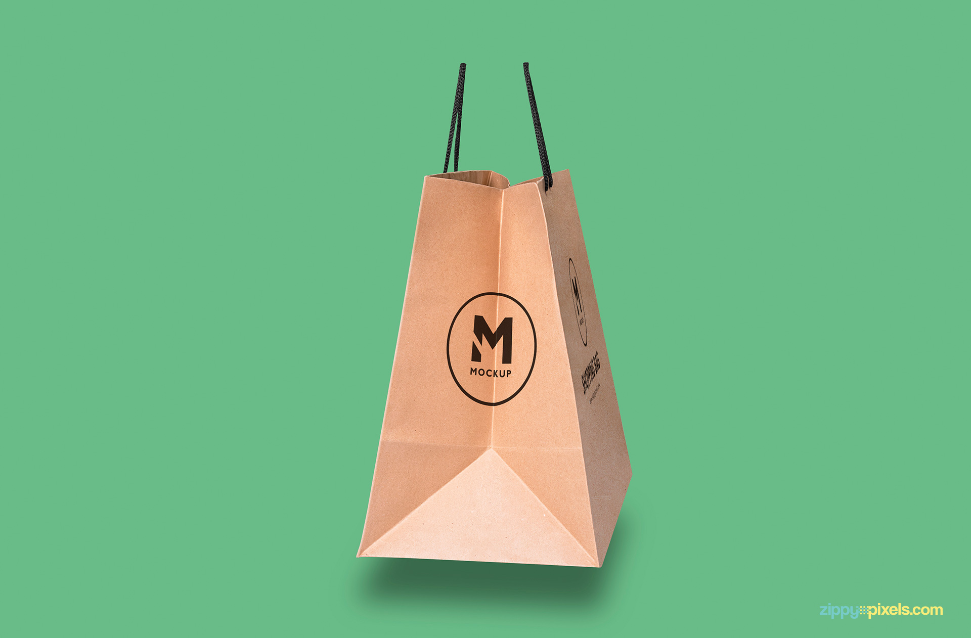 Download Paper Bag Mockup Free Psd Download Zippypixels 3D SVG Files Ideas | SVG, Paper Crafts, SVG File