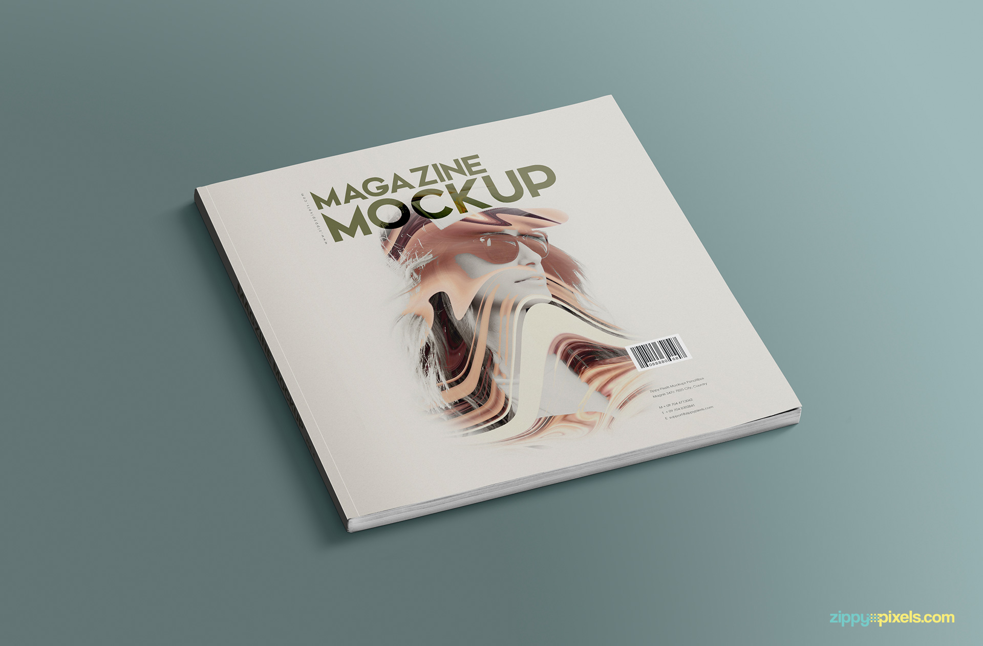 Download Free Psd Magazine Mockup Zippypixels