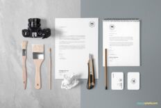 A4 letterhead PSD