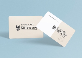 Exquisite Free Name Card Mockup PSD
