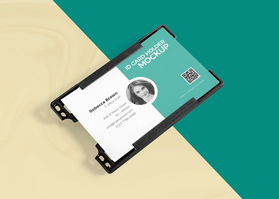 Download ID Card Holder Mockup | Free PSD Download | ZippyPixels