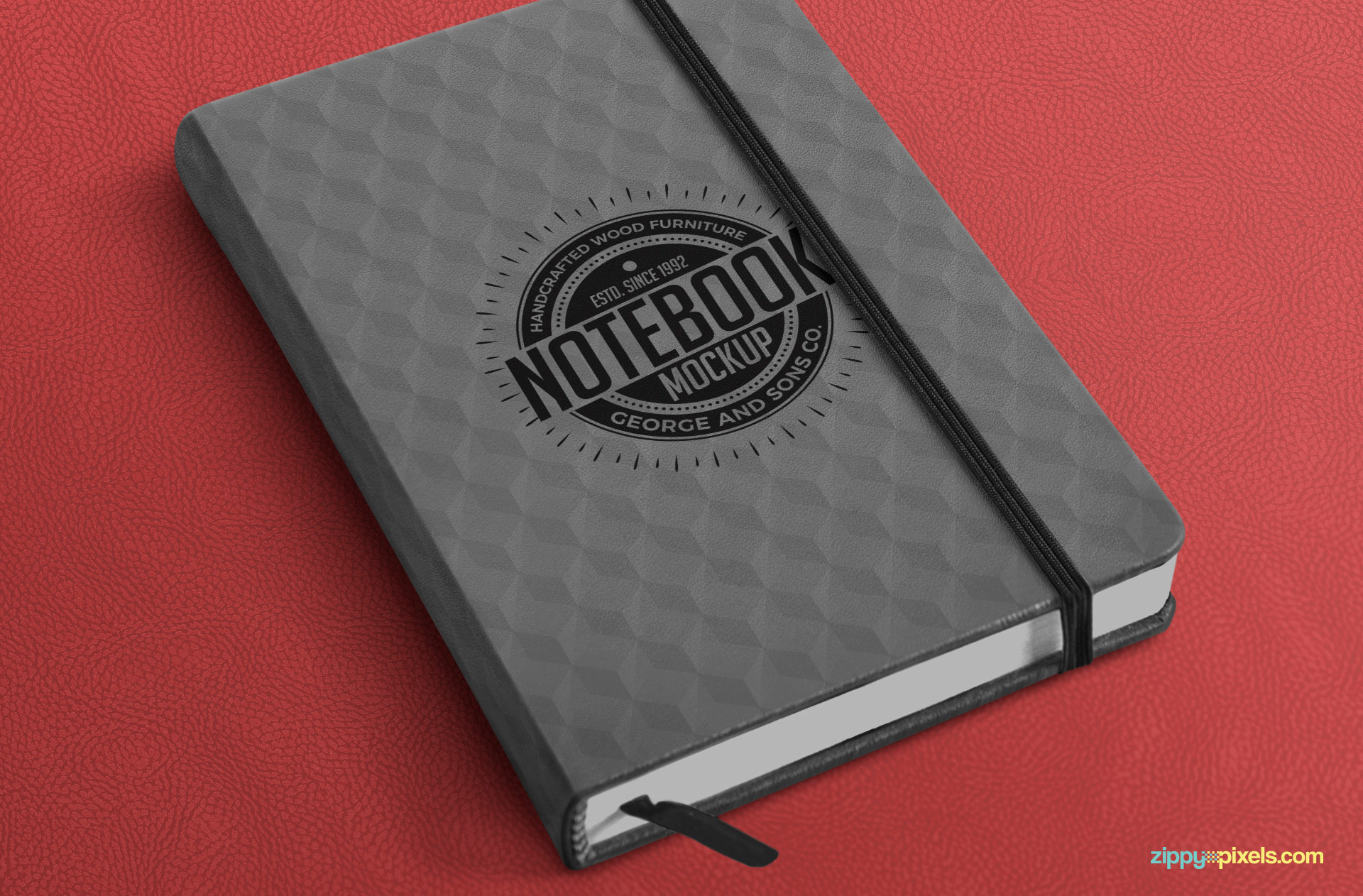 Download Free Notebook Mockup Psd Zippypixels