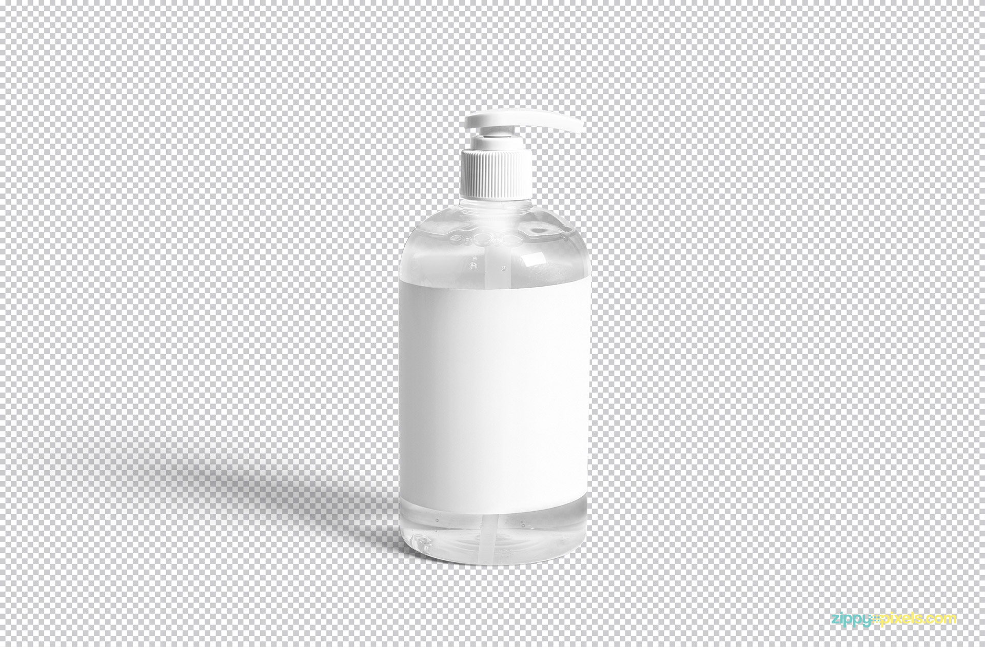 Download Free Dispenser Pump Bottle Mockup | ZippyPixels