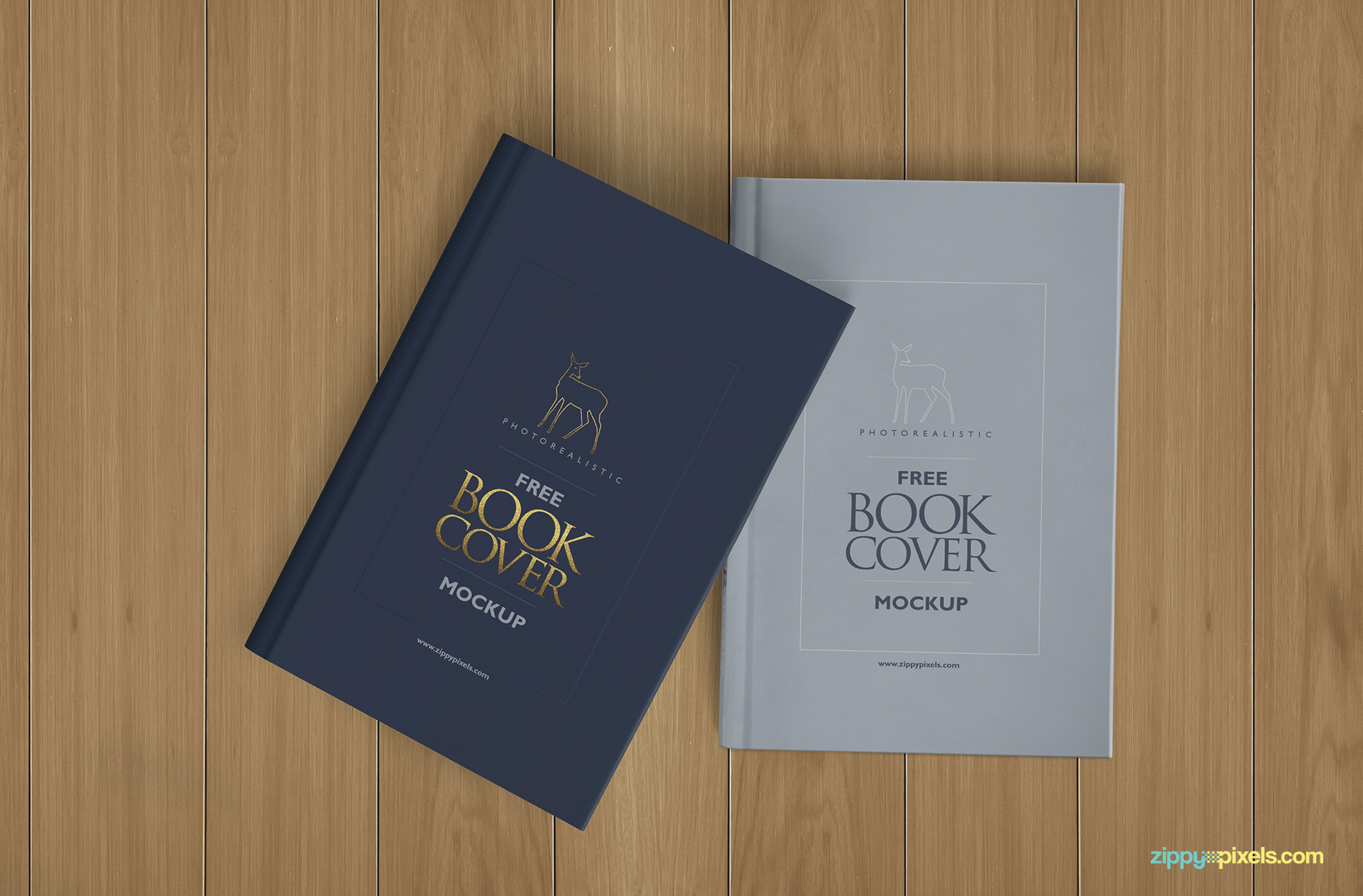 Download Photorealistic Free Hardcover Book Mockup | ZippyPixels