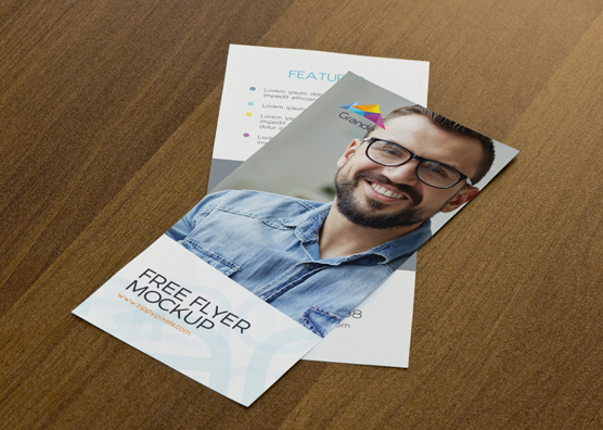 Attractive & Free Flyer Mockup | ZippyPixels