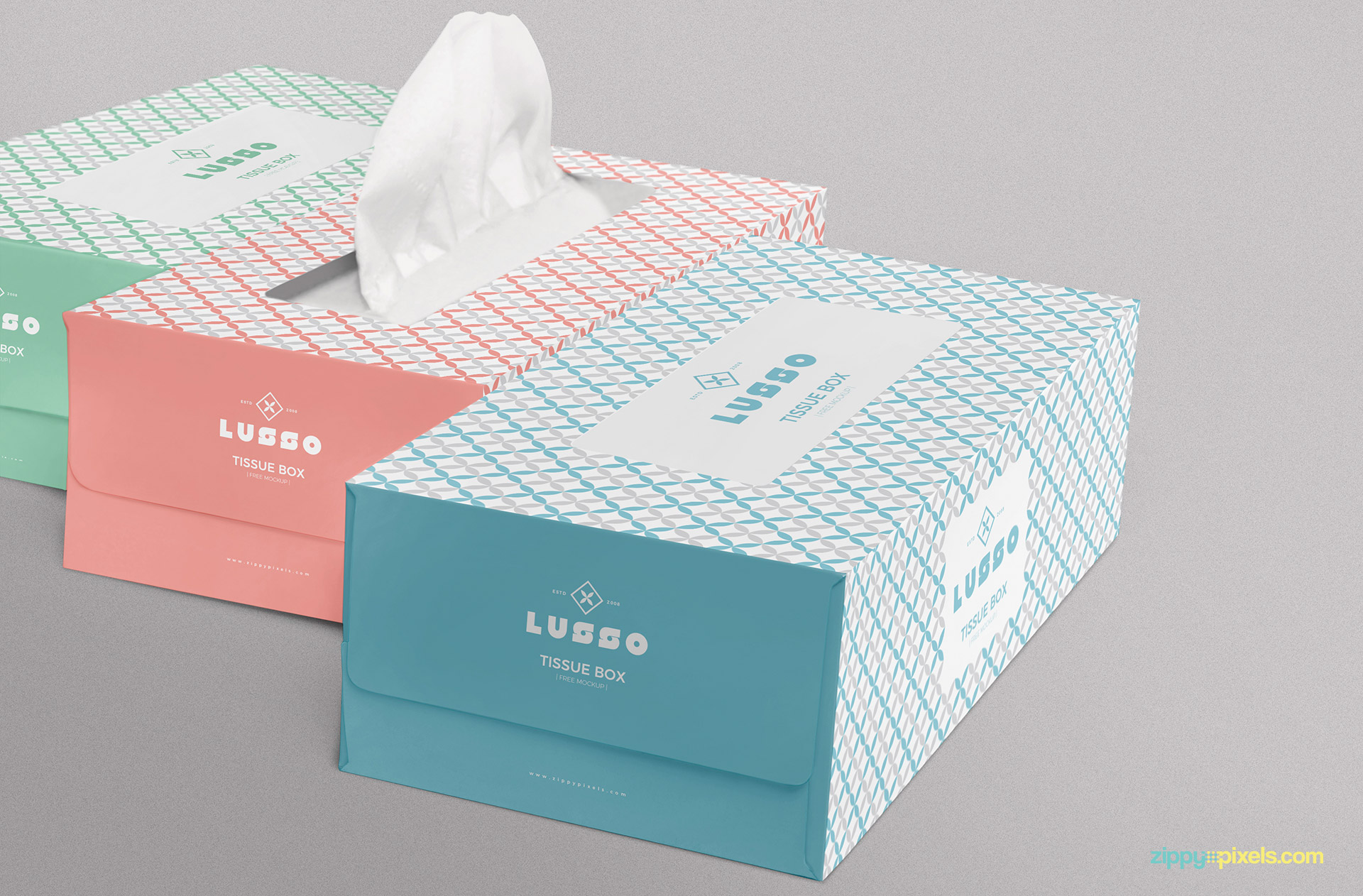 Download Free Luxury Tissue Box Mockup Zippypixels