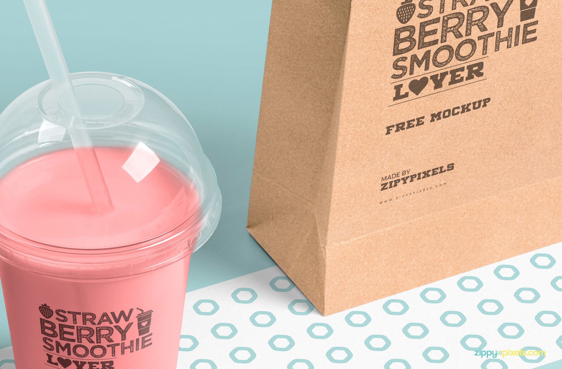 Download Free Transparent Plastic Cup Mockup | ZippyPixels