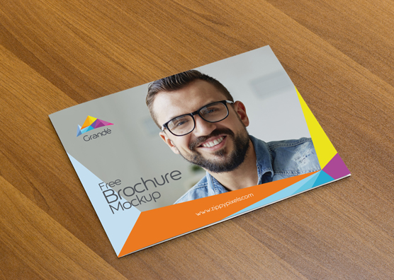 Free Landscape Brochure Mock Up