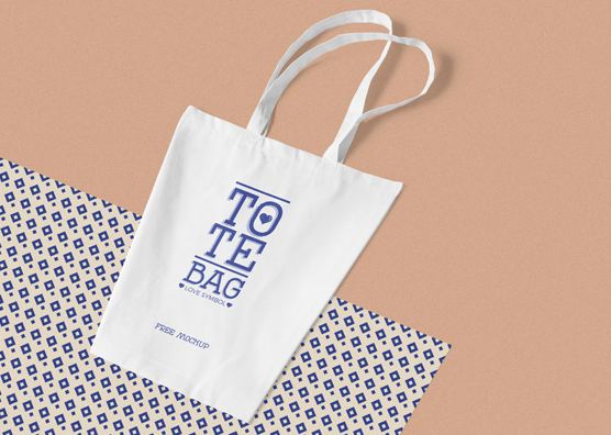 Free Professional Cotton Bag Mockup