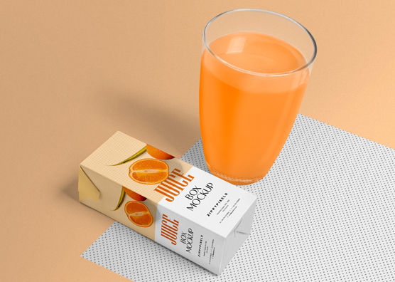 Free Healthy Juice Mockup