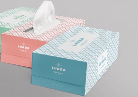 Free Luxury Tissue Box Mockup
