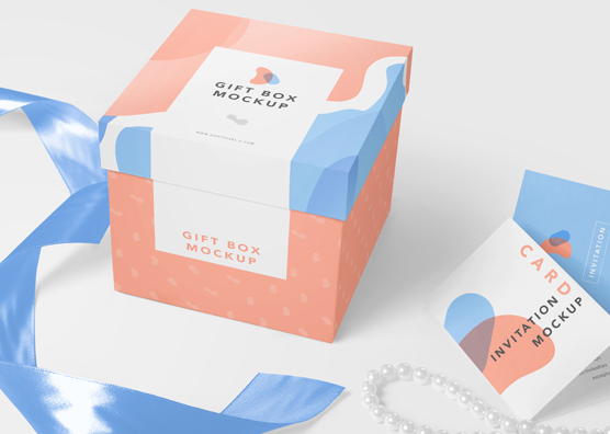 Gift Box Mockup | Packaging Mockups ~ Creative Market