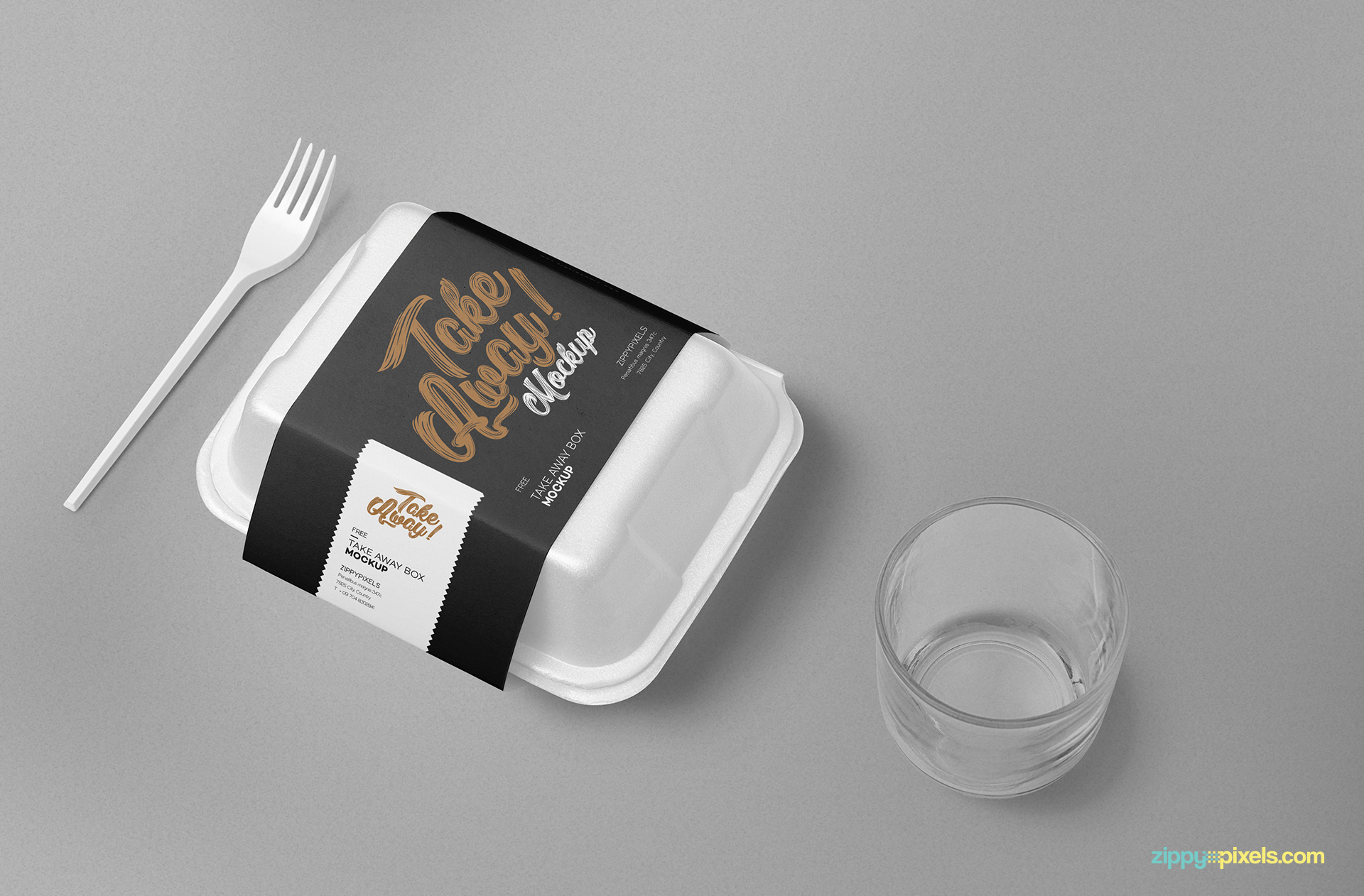 Download Free Disposable Food Packaging Mockup | ZippyPixels