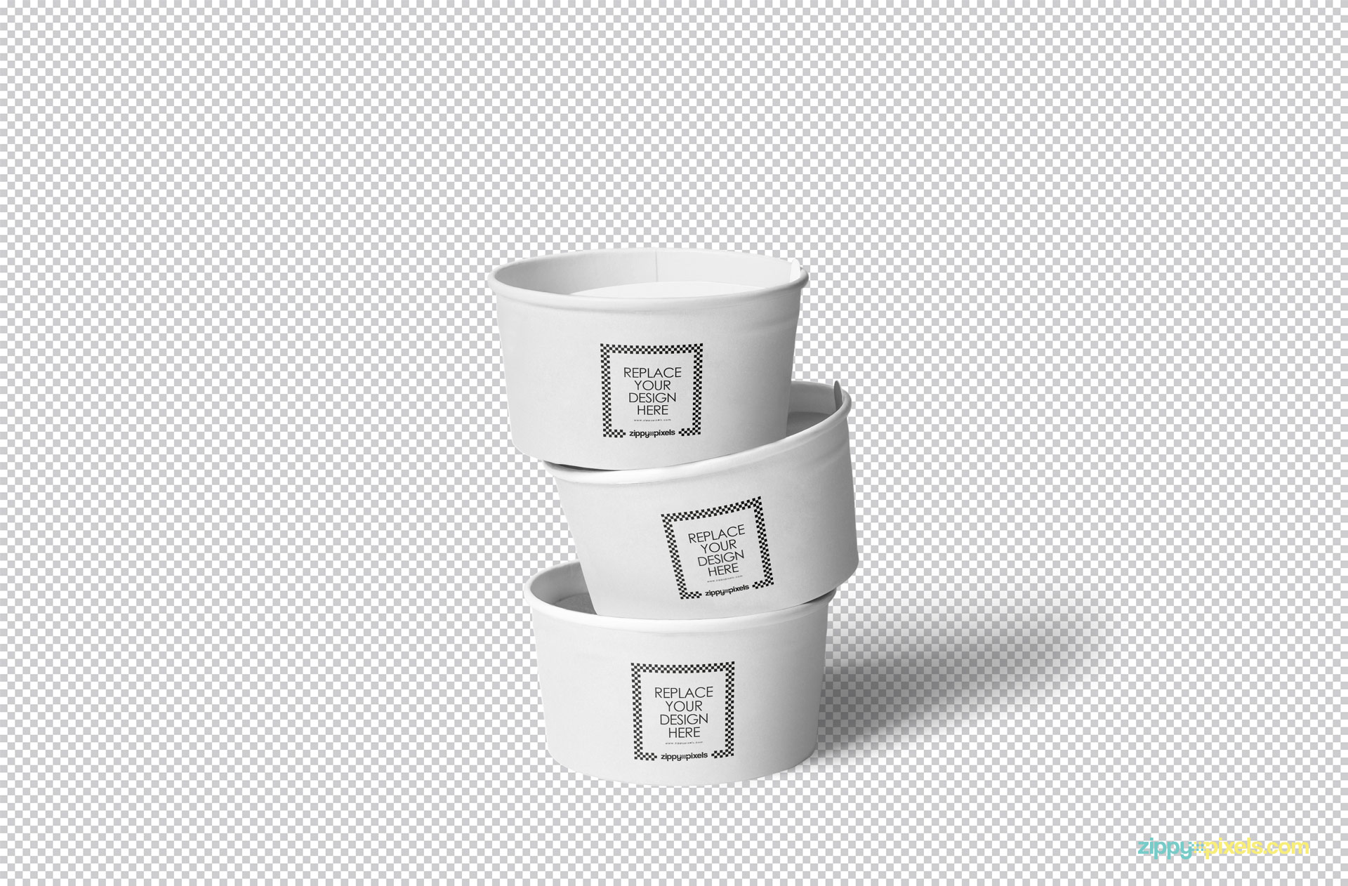 Download Free Yummy Ice Cream Cup Mockup Zippypixels PSD Mockup Templates